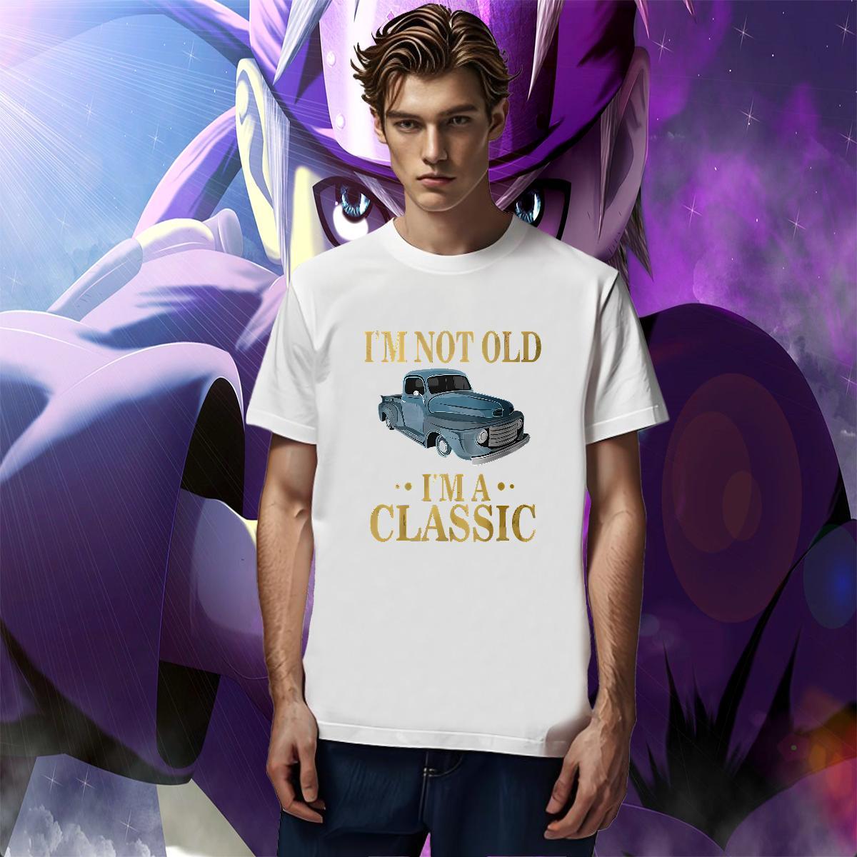 Cool Design car T Shirts Men Street Men Clothes T-Shirt 230g Cotton Stylist Crew Neck Cartoon Printing L-4XL Tops Shirt