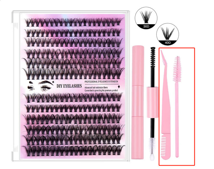 Wet False Eyelash Wet Eyelash Wind Dense Cosplay Eyelash 50d60d80D 240624