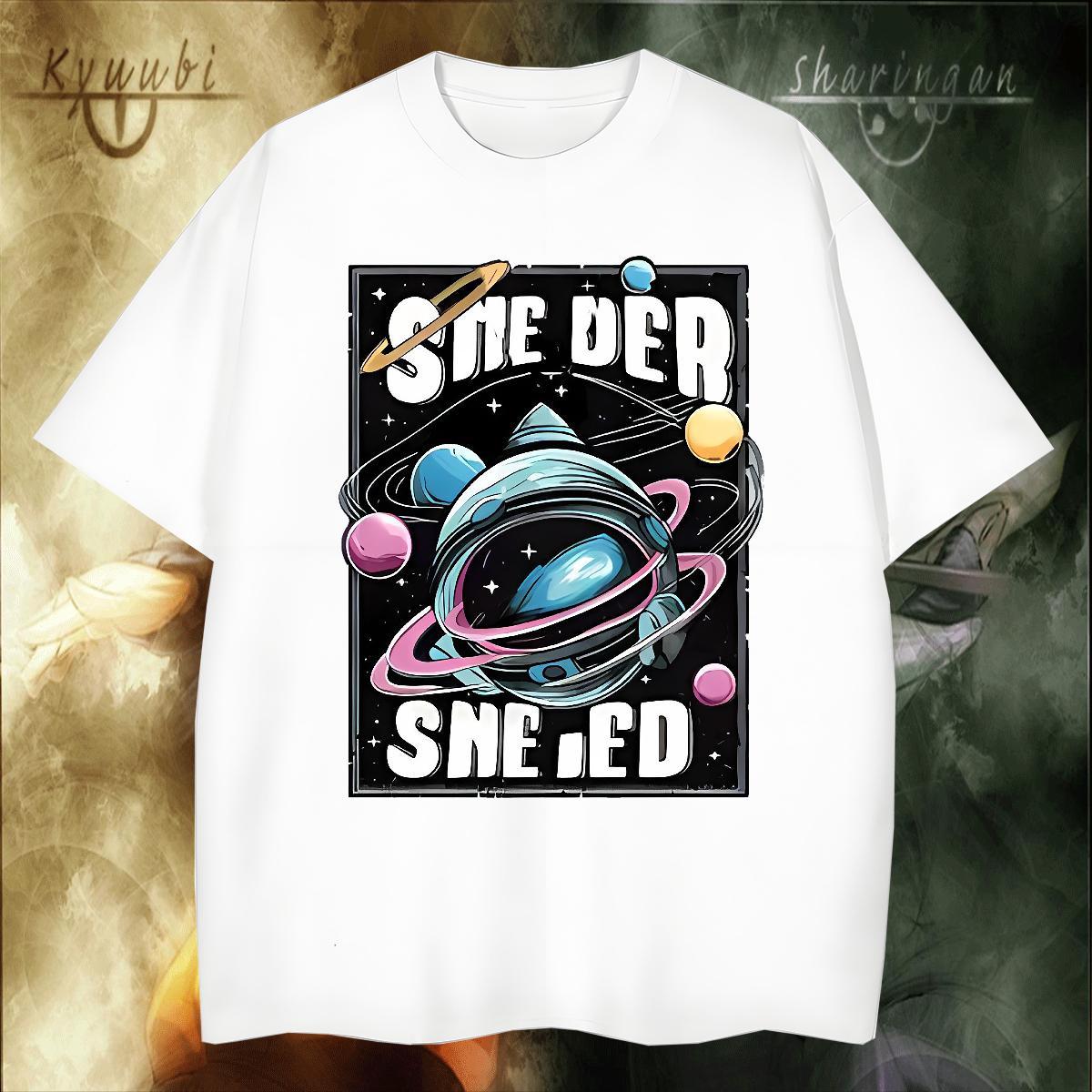 Cool Design Men Clothes T-Shirt Sport 230g Cotton Skull Breathable Crew Neck star T shirt Designer Fashion Tees