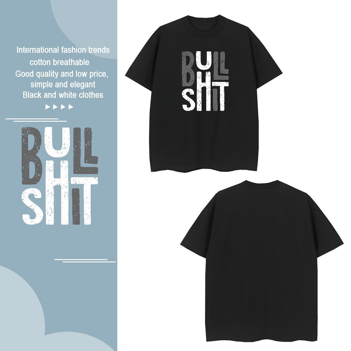 Unisex letter T Shirt For Man Hip Hop Men Clothes T-Shirt 100% Cotton 230g Custom Breathable Soft DIY Printed Tops Tees