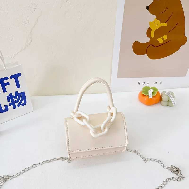 Childrens cross body bag new fashion princess wallet and handbag sweet casual simple and cute baby mini bag W240813