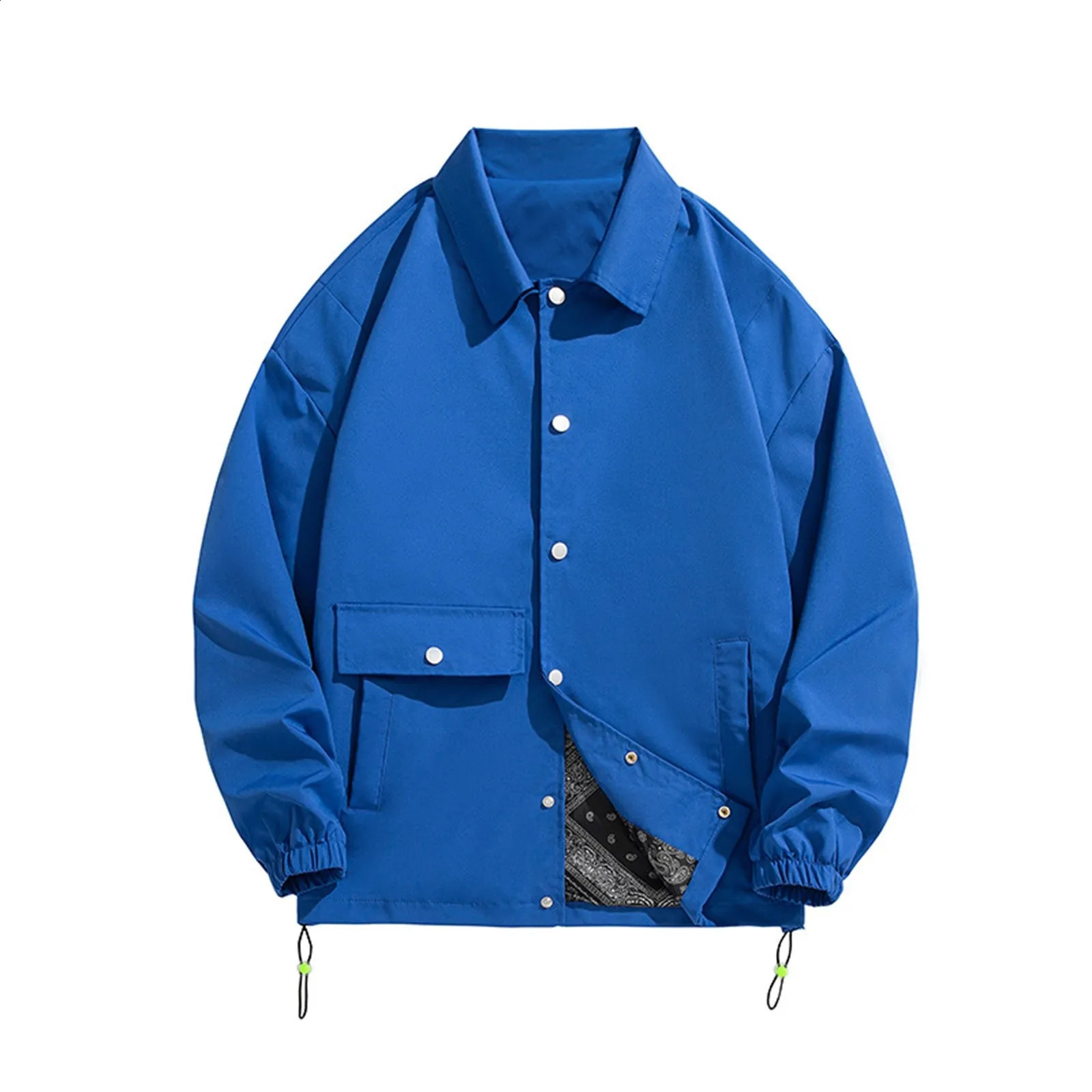 Jacket Men Windbreaker Hooded Zip-Up Coat Autumn Clothes Y2k Vintage Streetwear Outwear Korean Fashion Harajuku Cropped Jackets 240809