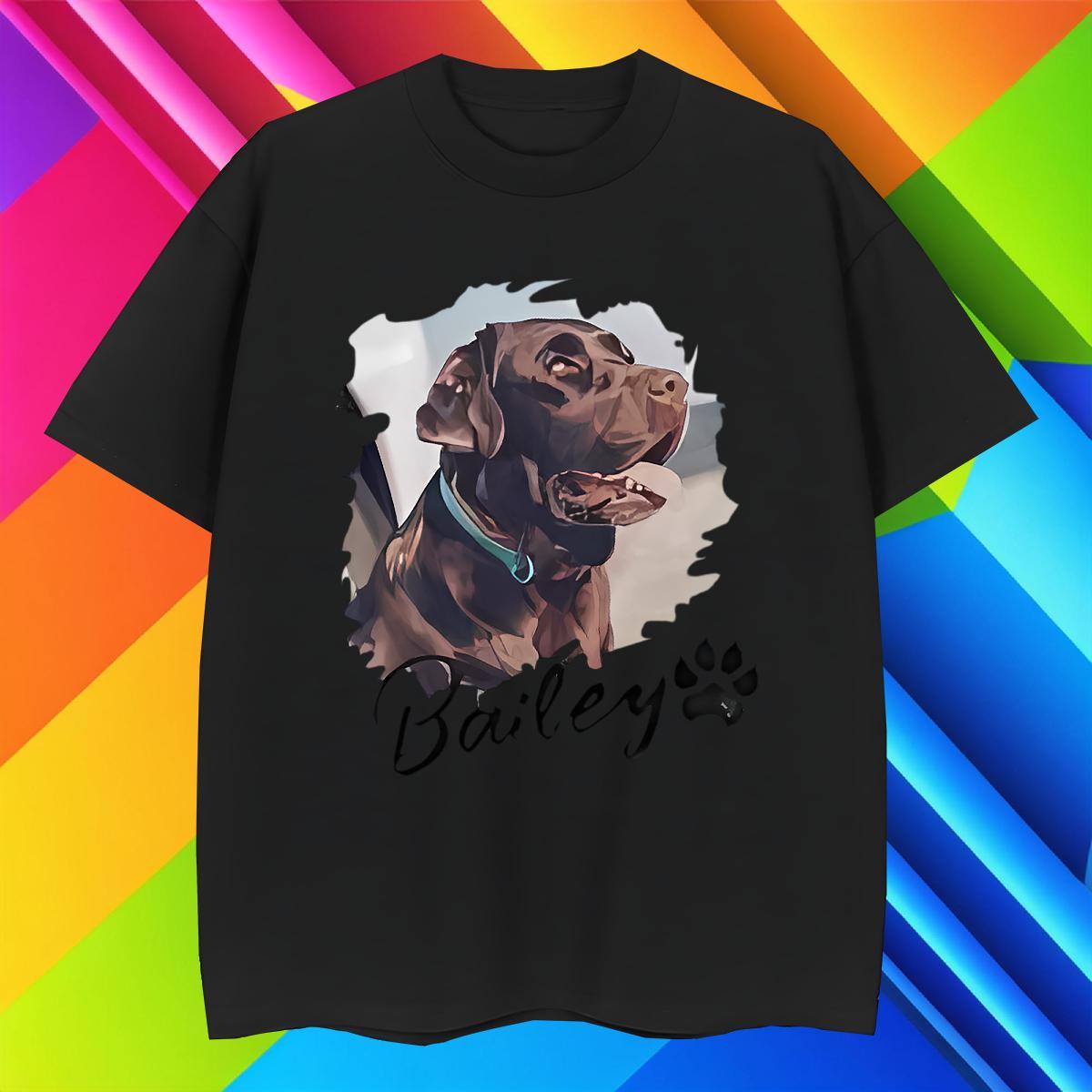 Brand T-Shirts for Men dog Crew Neck High Street Hip Hop Floral Print 230g 100% Cotton Men Tees Wholesale Wear