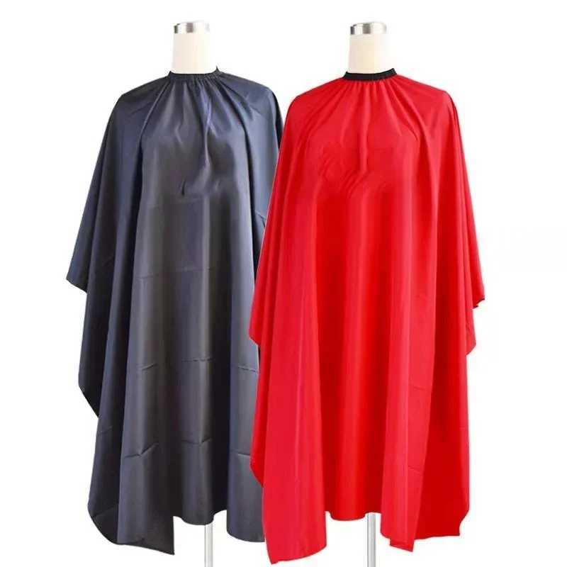 Black white hair salon professional salon hair shawl barber silicone collar barber apron shawl wholesale W240814