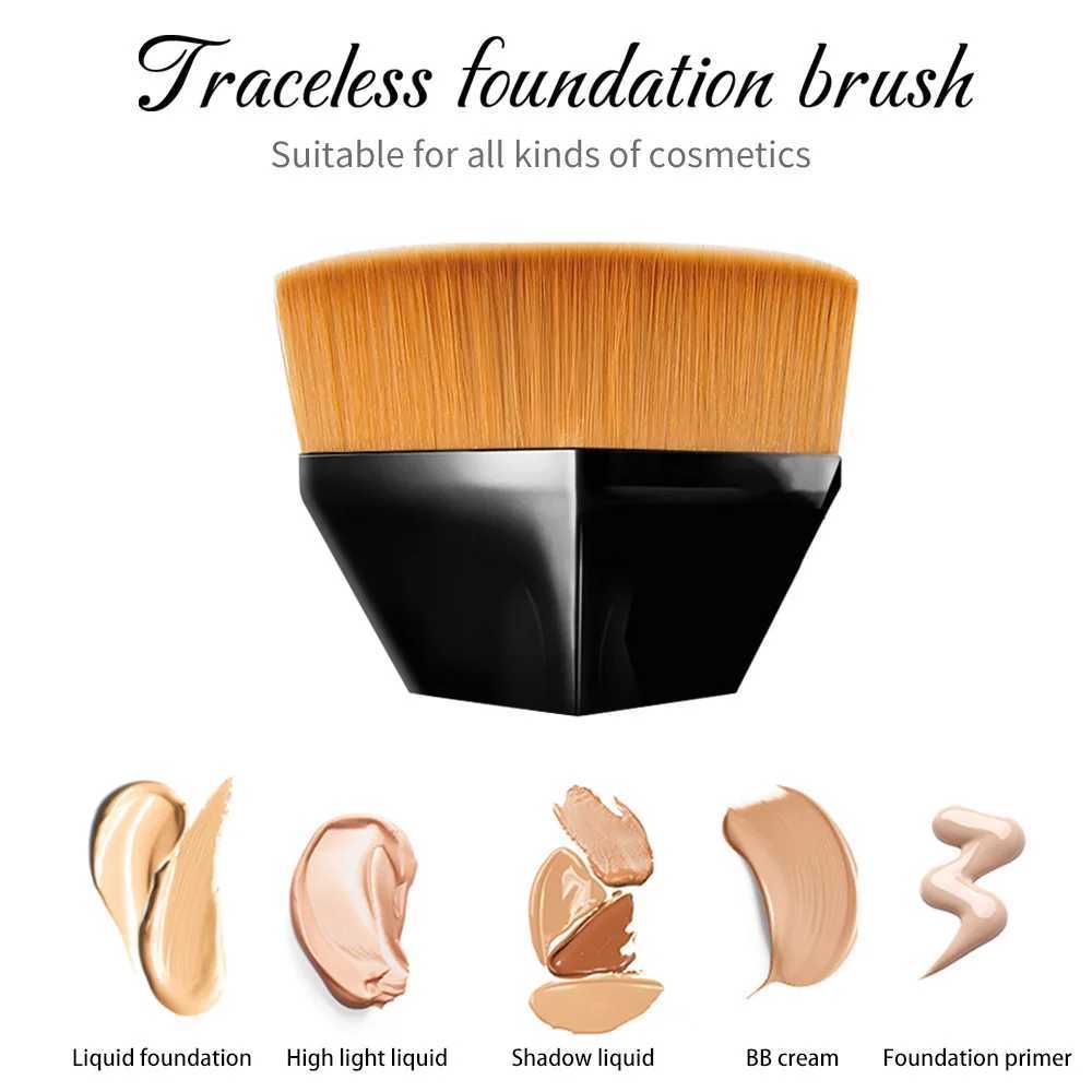 Magic Makeup Brush Liquid Base BB Cream No Trace Soft High Density Fiber Hair Easy to Carry for Girls Beauty Tools W240814