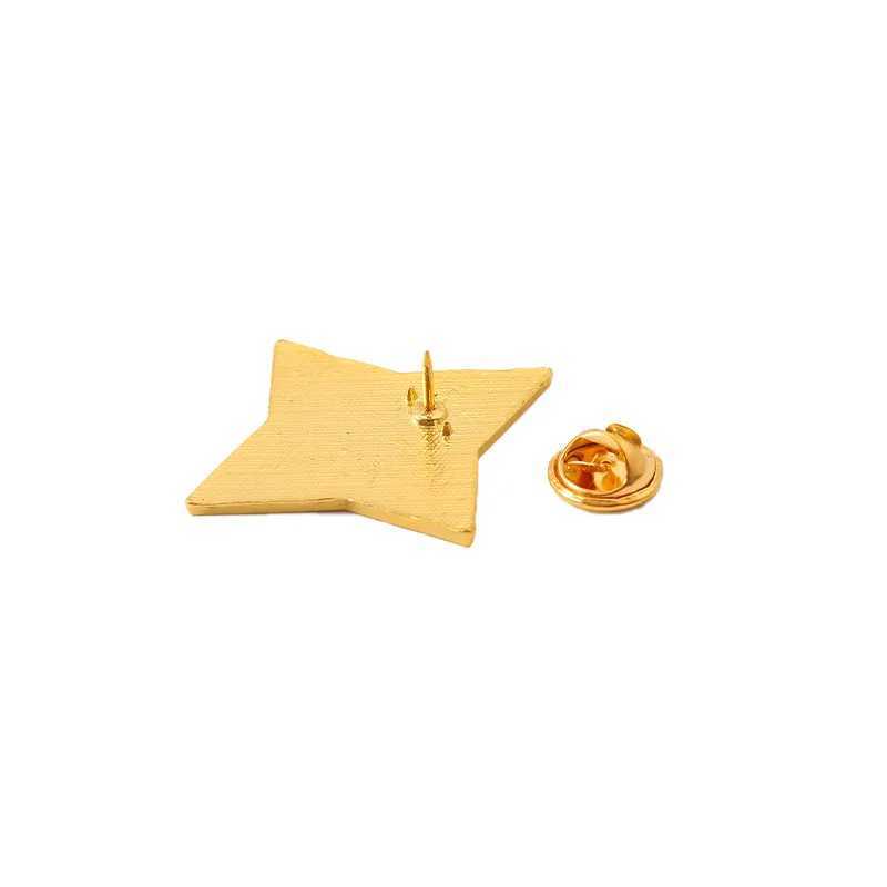 Enamel Pin Quadrilateral Creative Personality Jewelry for Backpack Collar Metal Badge Womans Brooch for Fans Gift Wholesale W240815