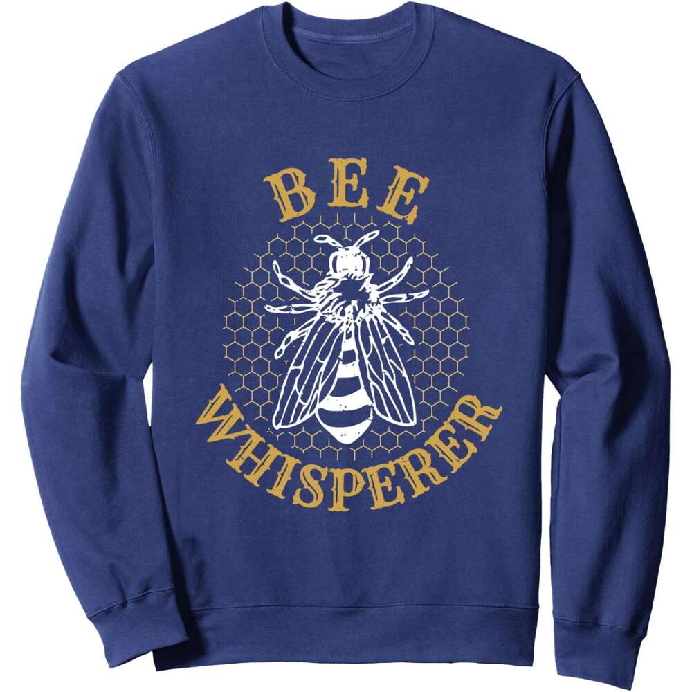 Long Sleeve Shirts For Men Sweatshirt Bee Whisperer Beekeeper Gift Honey Pollen Funny Sweatshirt Graphic Tee Streetwear Casual Tops Clothes sweatshirt