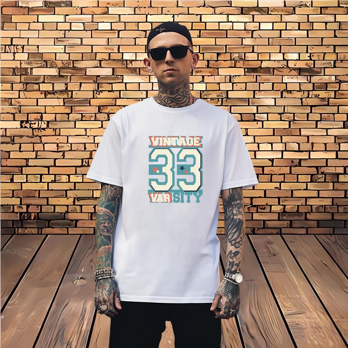 Brand letter T Shirt For Man Street Wear Tshirt for Man Woman 230g 100% Cotton Fashion O-Neck Short Sleeve Asian Size Clothes