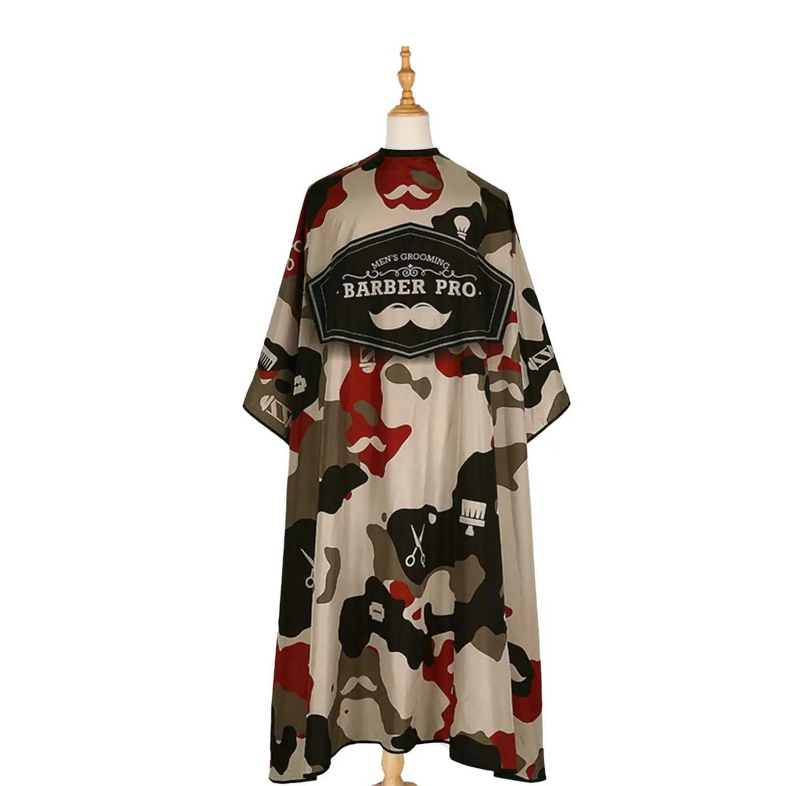 Barber Cape Professional Camouflage Apron Fabric Salon Cape is used for hairstyles hairstylists unisex styles W240814