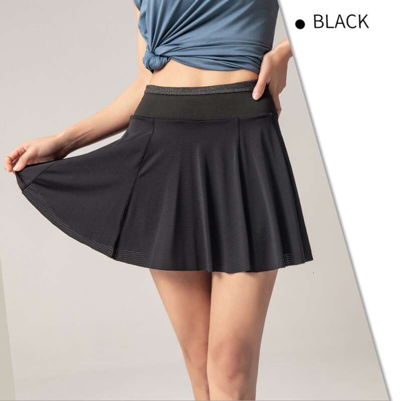 Hide Cloud XS Sports Skirts High Waist Tennis Golf Skirt Fiess Shorts Women Athletic Fast Dry Running Sport Skort Pocket