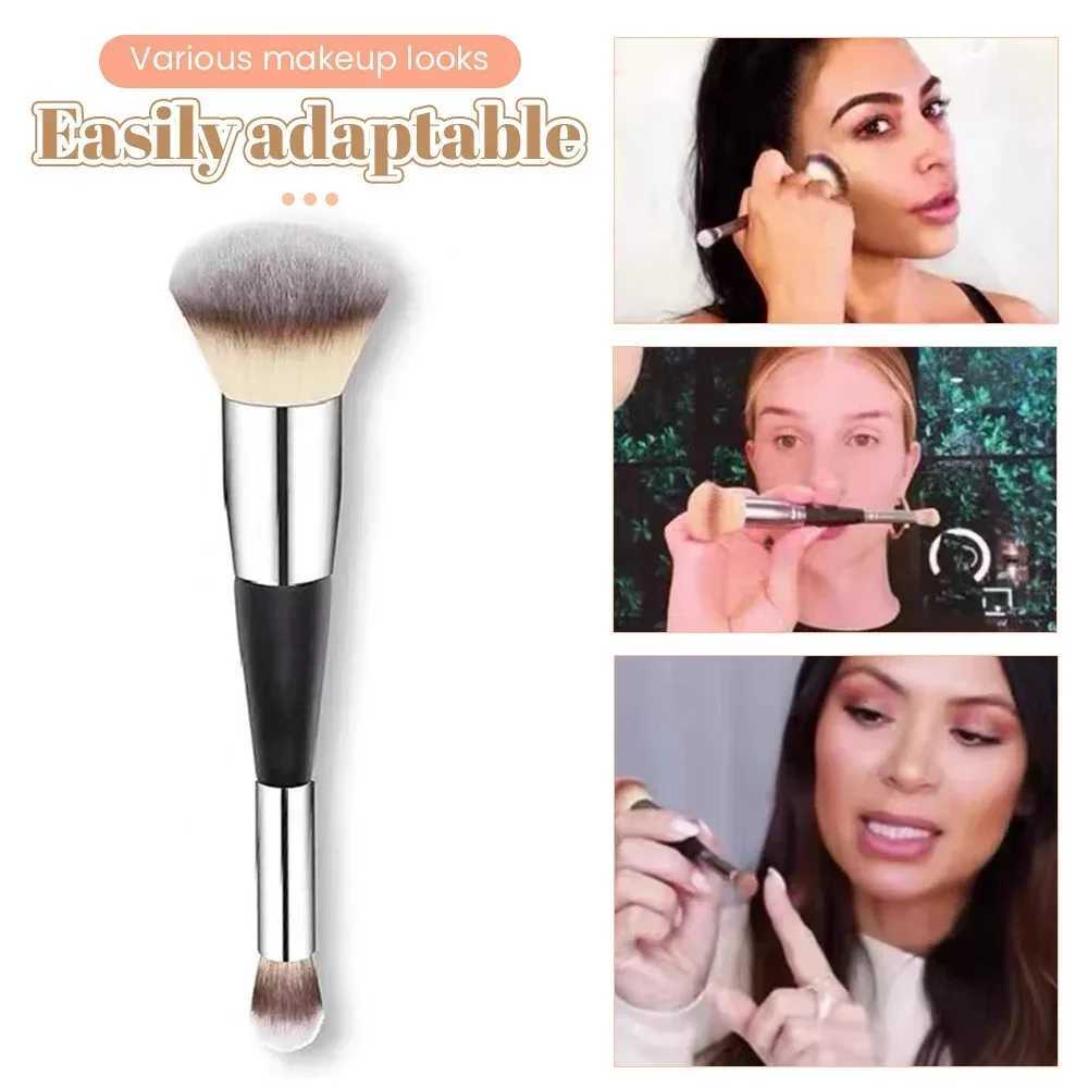 2-in-1 double head basic makeup brush concealer brush shadow powder blusher soft brush beginner basic cosmetics tools W240814