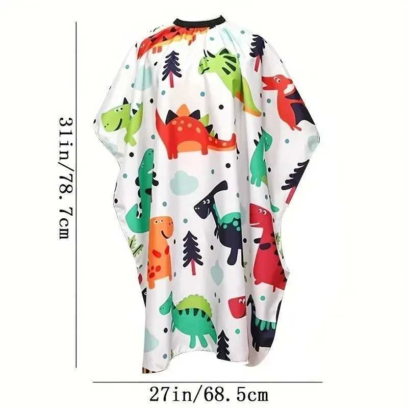 1 piece of childrens hairstyles open collar dresses hairdressers aprons hairstyles childrens girls boys hairstyles clothing polyester cover W240814