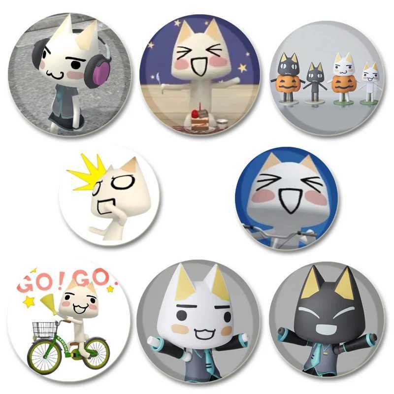 Anime Inoue Jiro pin fun cartoon badge handmade tinplate brooch backpack clothing gift accessory brooch 32/44/58mm W240815