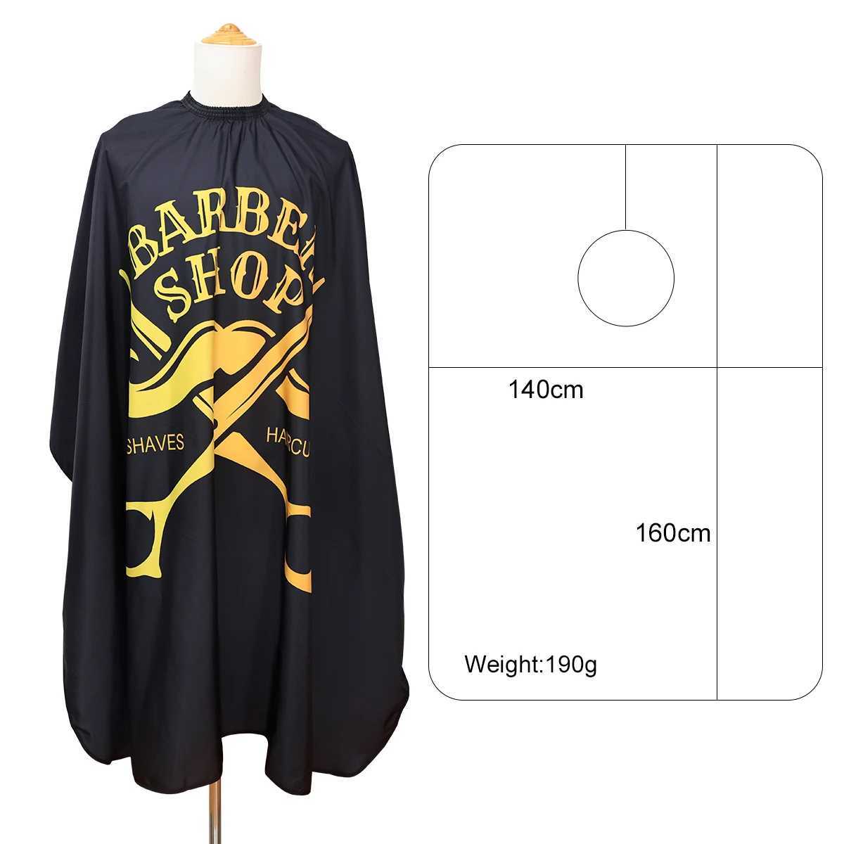 Hair salon shawl waterproof adjustable dress anti-static buckle released hair cutting tools W240814