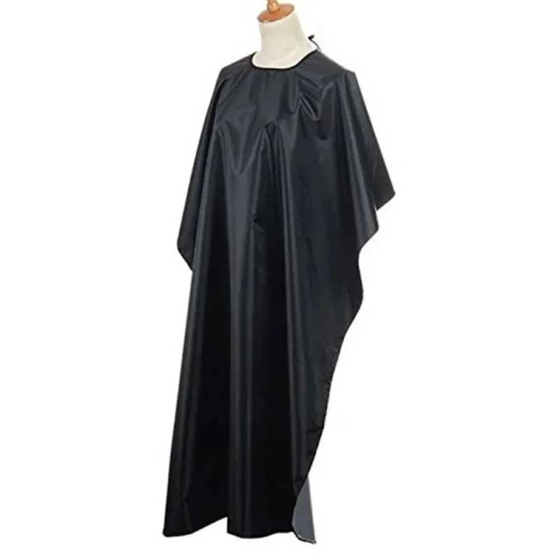 Black Hairdressing Corner Professional Hairdressing Salon Release Packaging Protection Dress Apron Waterproof Cutting Dress Release Packaging W240814