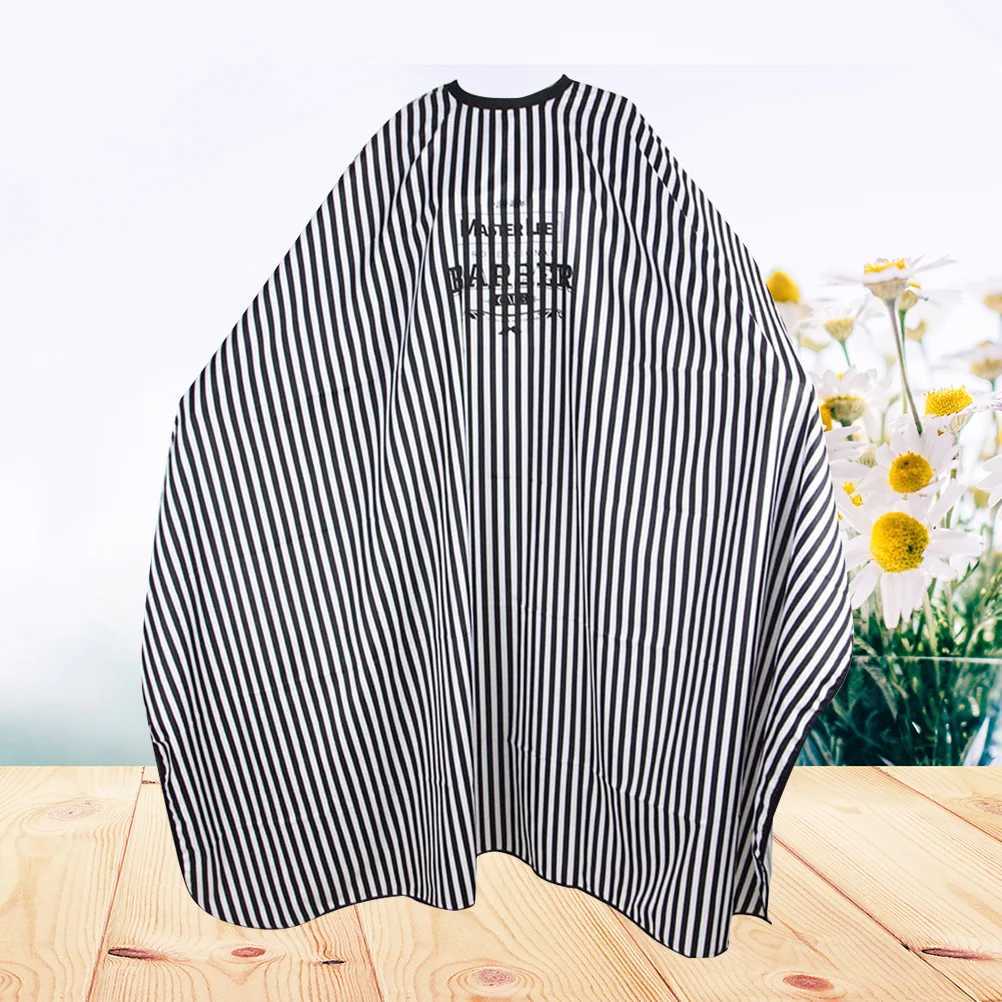 Mens apron salon barber hairstyle list corner cut protection waterproof mens hairstyle W240814