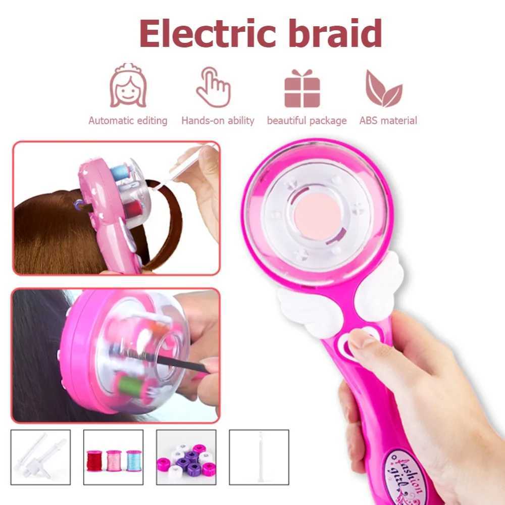 DIY hair styling tool electric automatic hair braiding machine twisting braiding machine braiding curling machine W240814