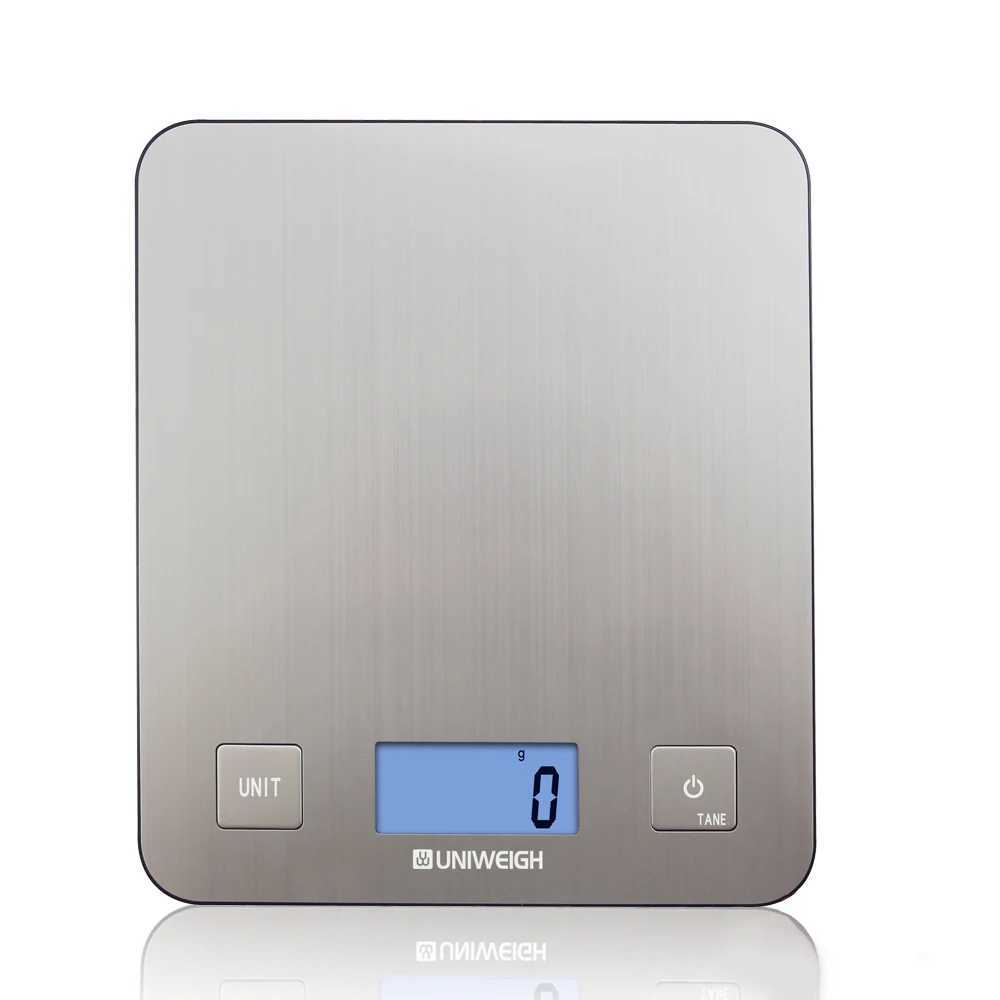 5kg/11lb 0.1oz Digital Kitchen Food Scales Weight Grams and Oz for Weight Loss Cooking and Baking 5 Units with Tare FunctionM240815