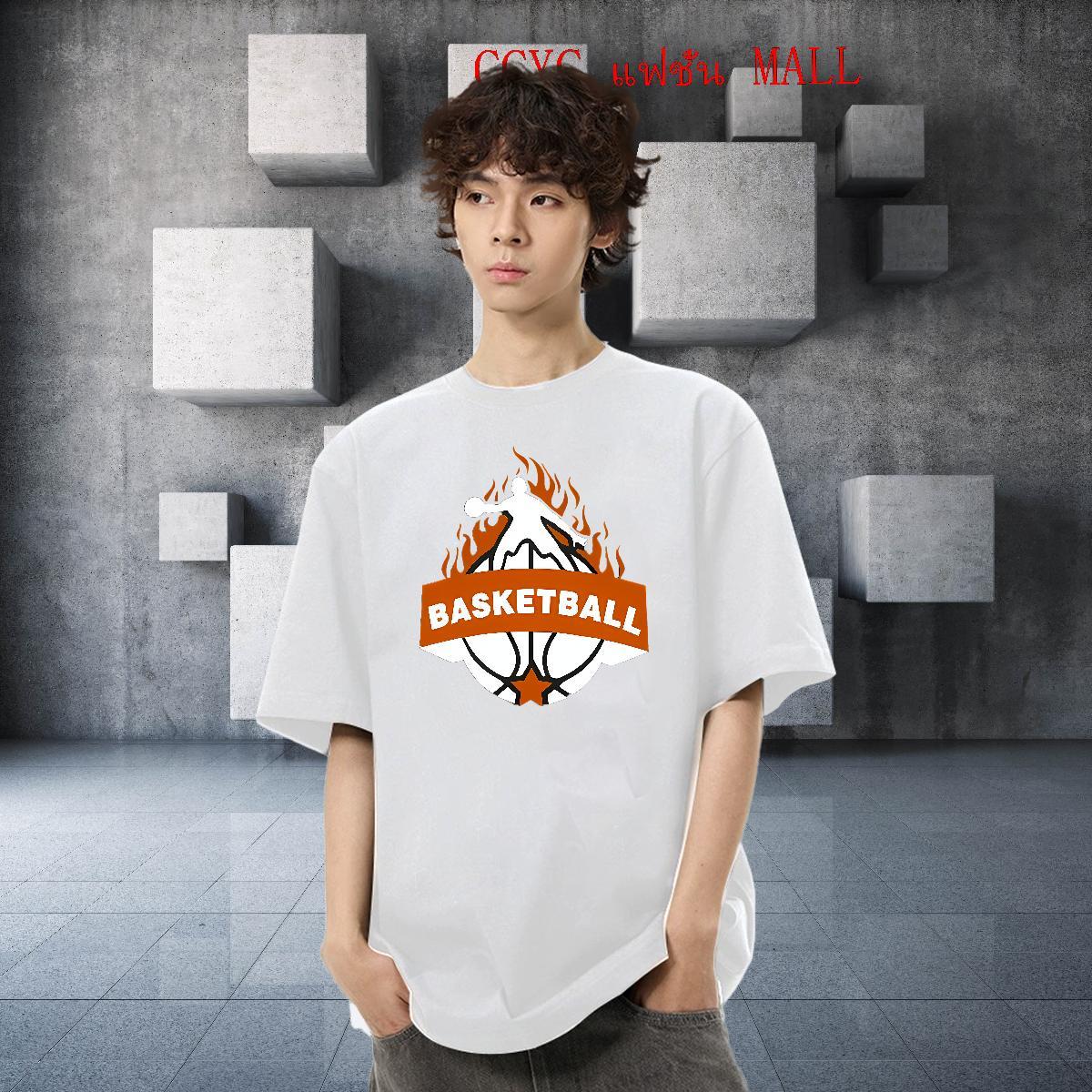 TOP Quality Tshirt for Man Woman Home Outdoor 230g Pure Cotton Oversized 4XL Breathable Crew Neck basketball T-Shirts Classic Casual Clothings