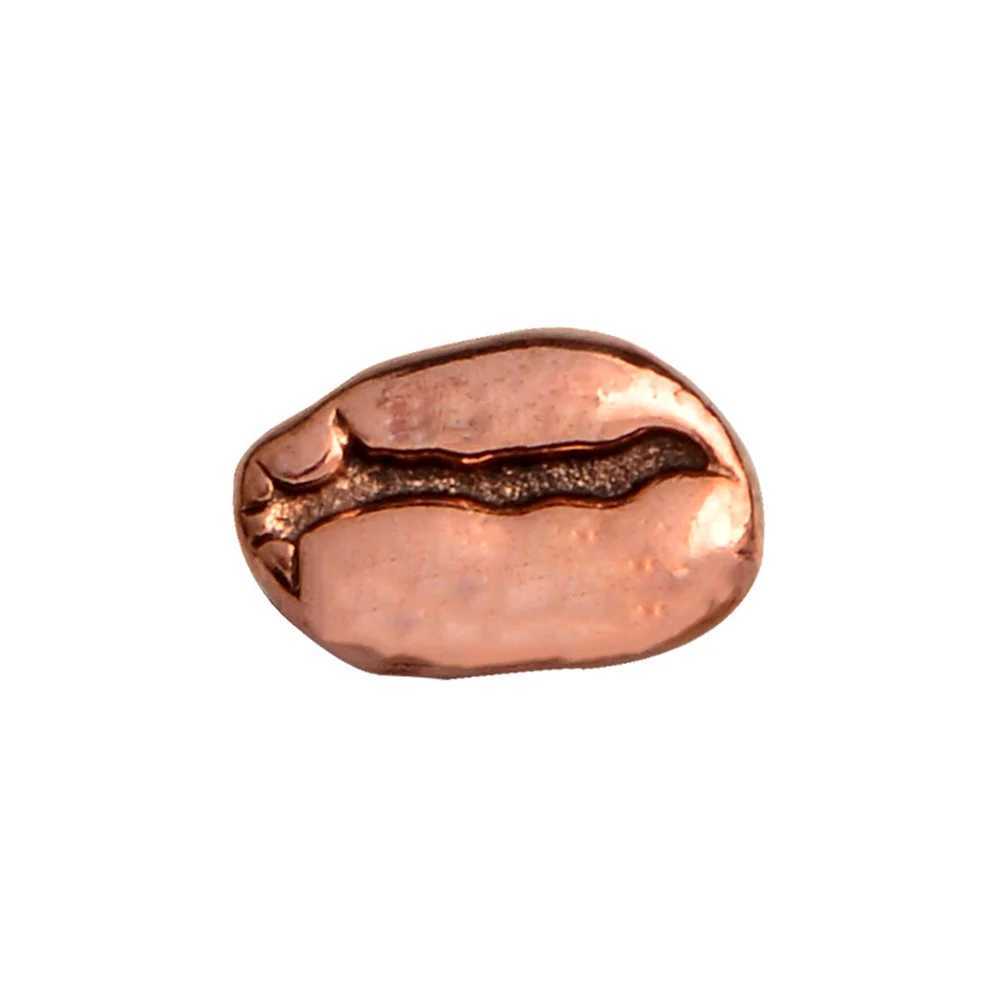 4 pieces of creative work for Boutonneire Pins Bean Brooch Coffee Alloy Souvenir Breastpin W240815