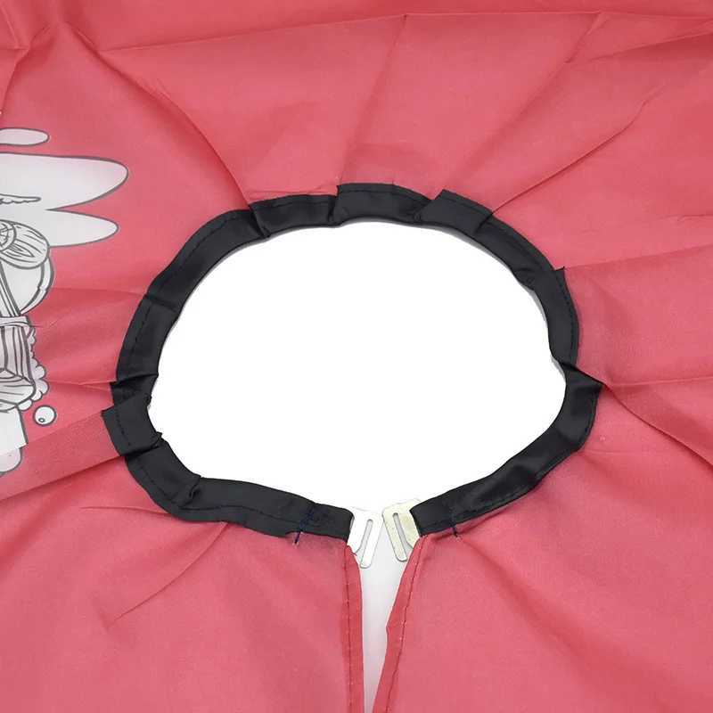 Makeup children cartoon corner waterproof children hair cutting dyeing clothes apron packaging professional salon barber styling tools W240814