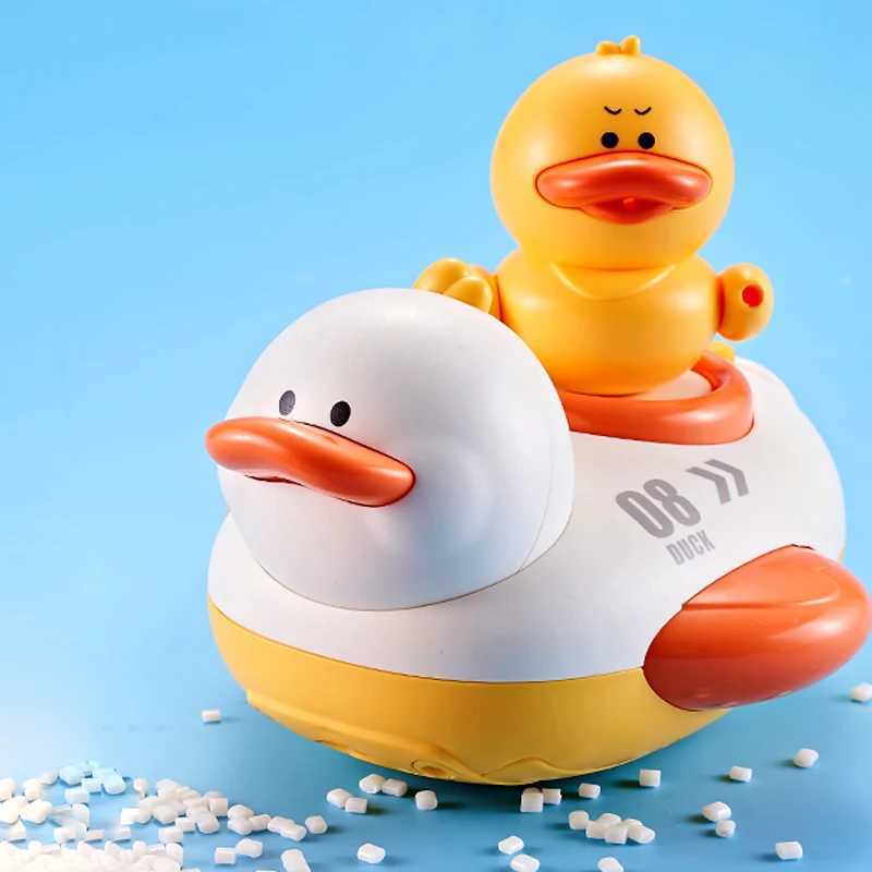 Baby cartoon duck shower classic shower toy animal sprint bathroom swimming shower childrens educational toyW240814