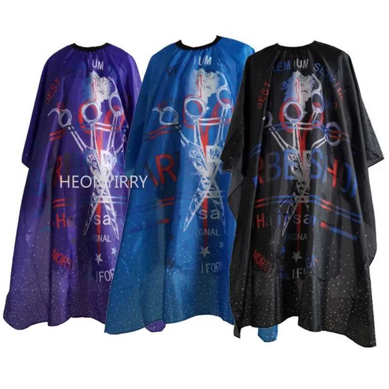 Barber Apron Hairdressing Corner Salon Barber Cloth Hairdressing Barber Pattern Waterproof Hair Corner Accessories W240814