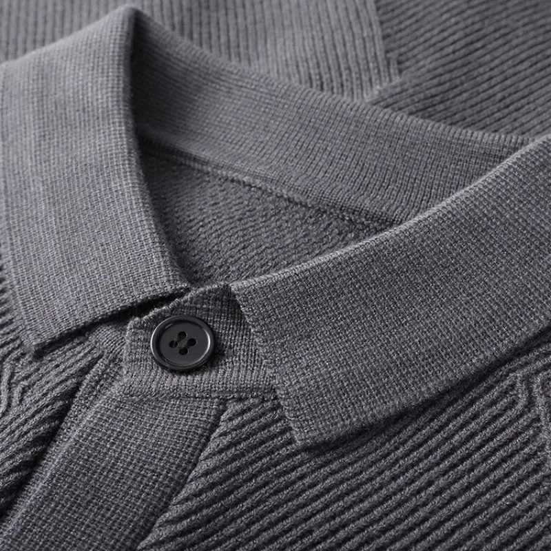 NEW Mens Casual Design Cardigan Long Sleeved Button Coat Cardigan Sweater Men ClothingXJ240814
