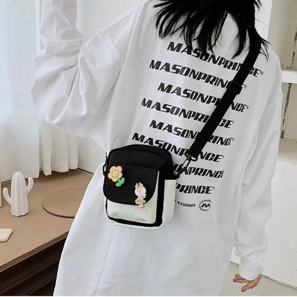 Girls Cross Wallet Cute Cross Bag Nylon Small Wallet Mini Shoulder Bag Girls Wallet W240813