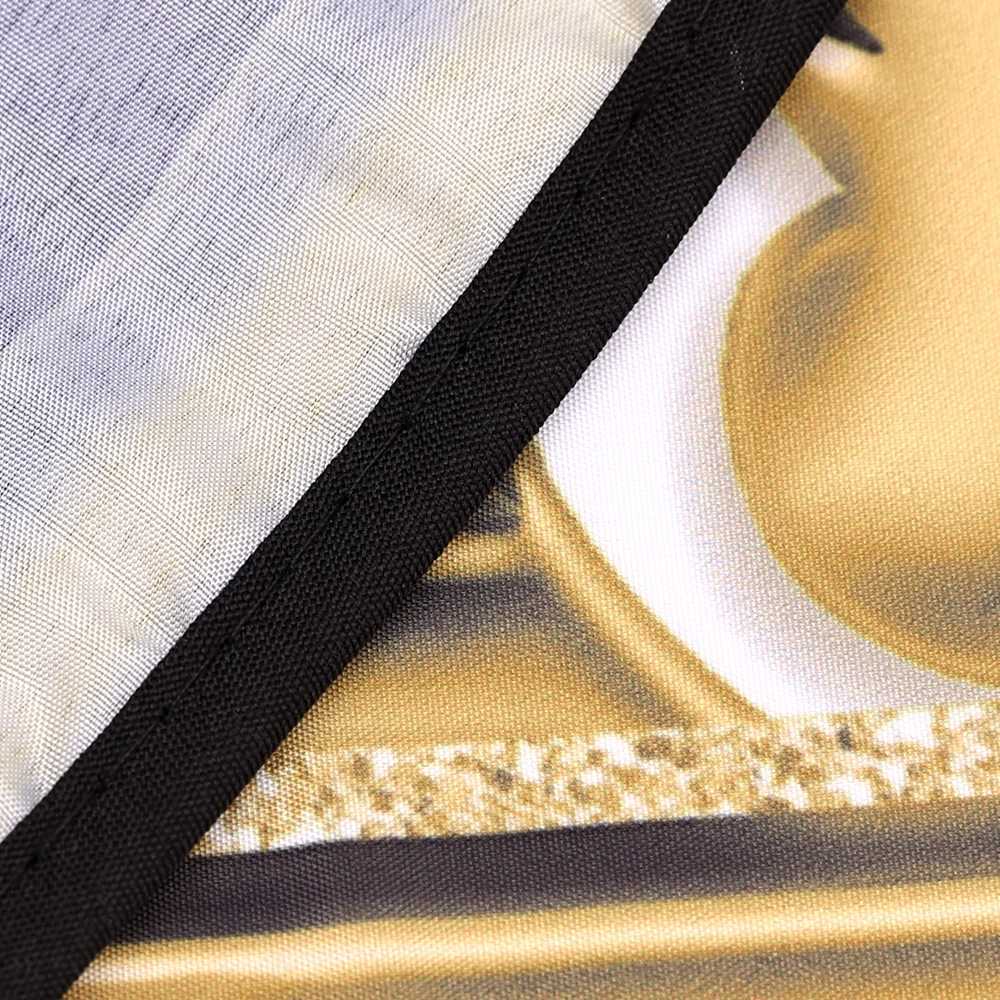 Hairdressing shawl with retro pattern lion waterproof barber dress professional anti-static hair salon fabric W240814