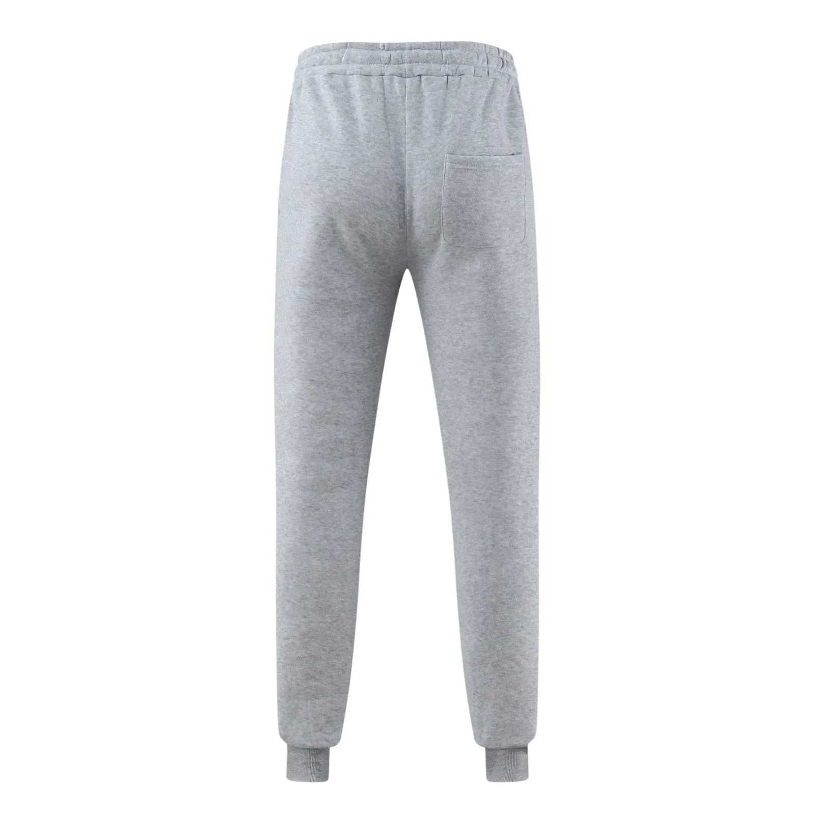 Sports pants for spring and autumn long pants for runners Trousers casual sports mens and womens fitness solid jogging pants solid colorW240725