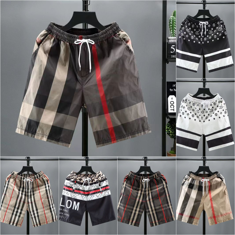 designer shorts men designer shorts summer casual street wear for women men striped shorts elegant swim short sports plaid striped beach resort size m xl