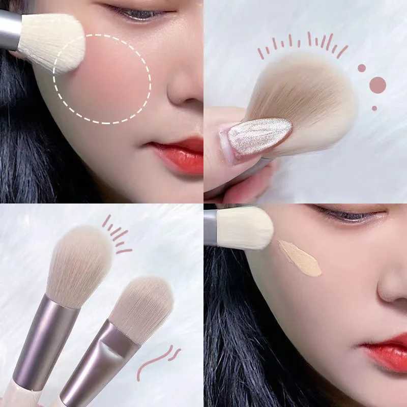 8 soft fluffy makeup bRush sets used for foundation powder blusher powder eye shadow kabuki mixed makeup bRush beauty tools W240814