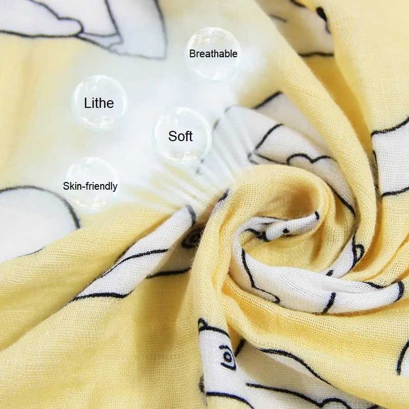 Newborn Blankets Bamboo Bath Towel Baby Swaddle Kids Muslin Organic Cotton Fabric Super Soft Stuff Girls Burp Cloth Monthly Wrap Y240815