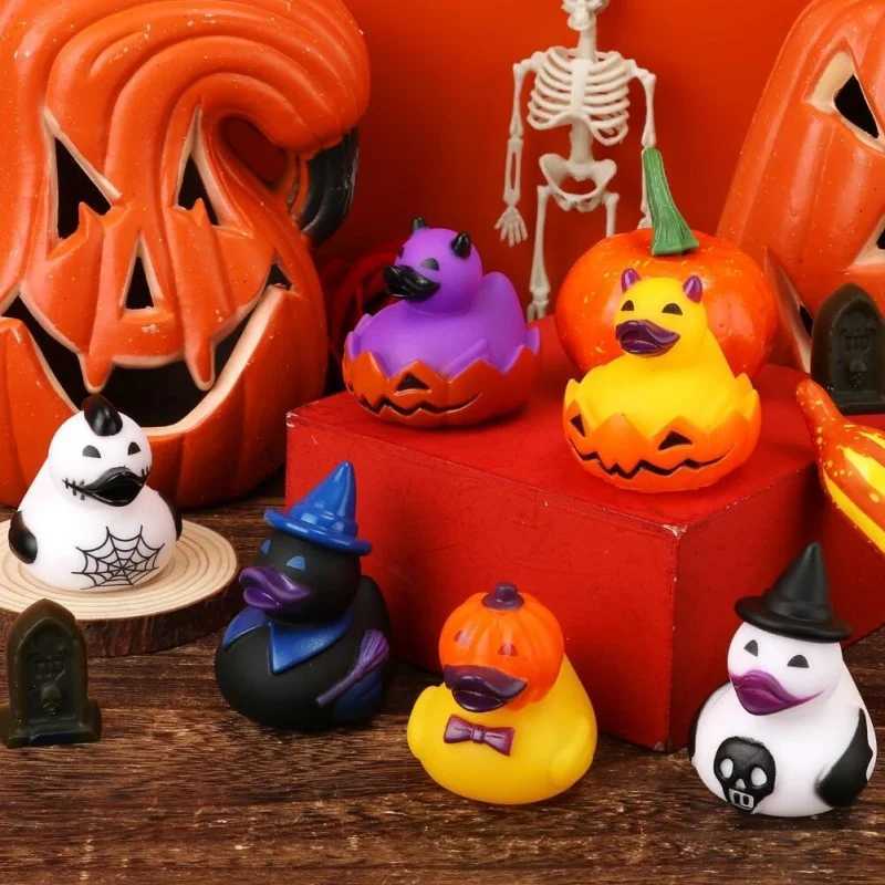 24pcs Halloween Rubber Duck Toys Floatable Durable and Adorable for Kids Perfect for Parties and GiftsXJ240815