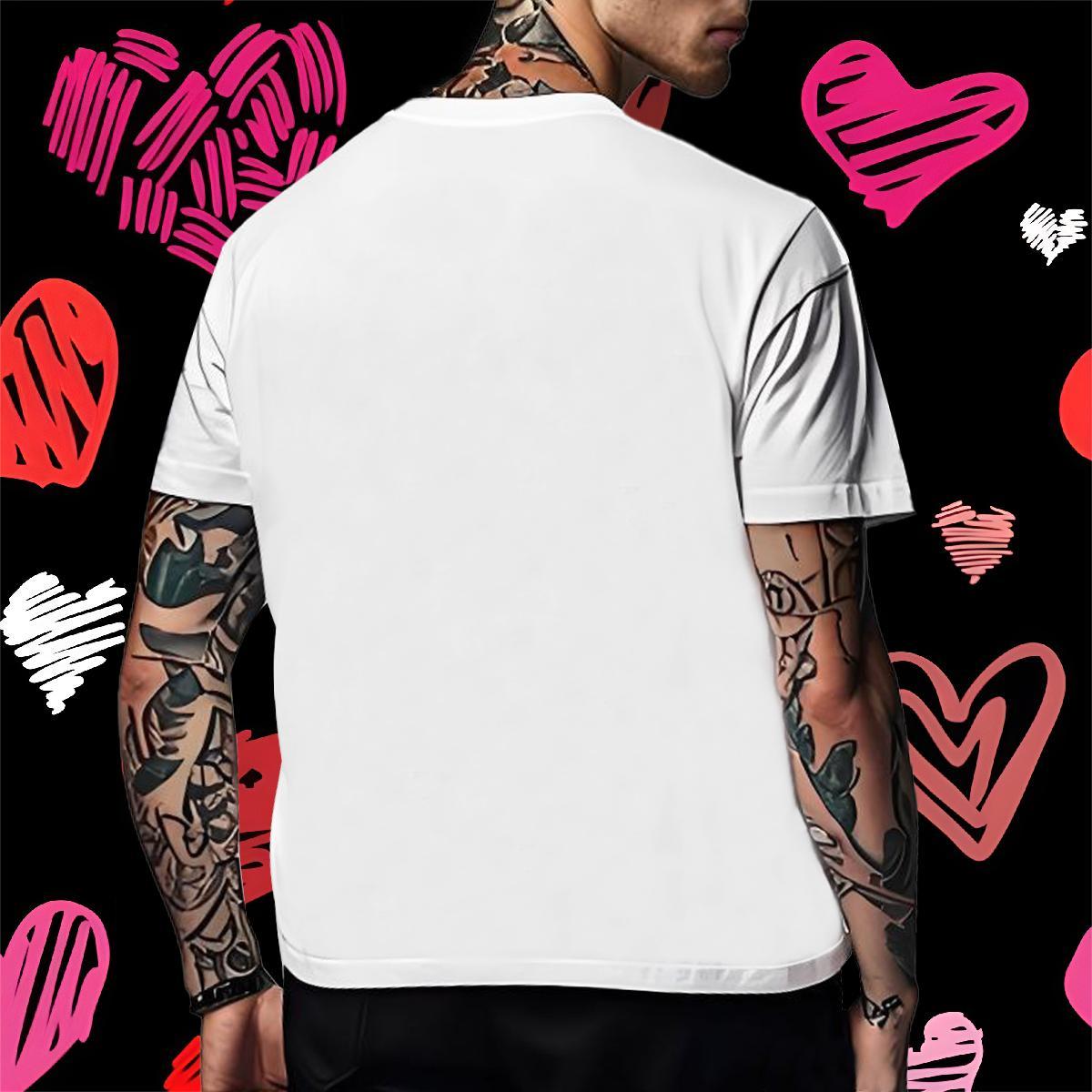 Custom Men Clothes T-Shirt fish Hip Hop 230g 100% Cotton Wear Breathable Short Sleeve Classic T shirt Customized