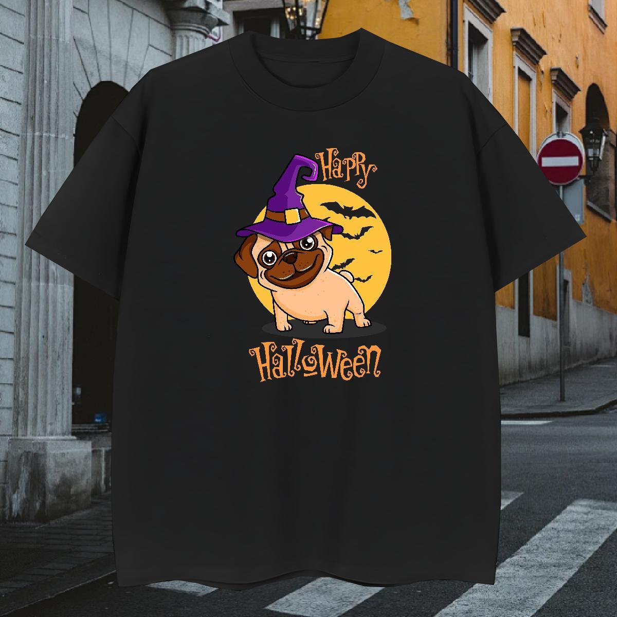 T Shirts Men 100% Cotton 230g Summer Casual Breathable Short Sleeve Anime Print Tshirts Fashion Classic Clothings