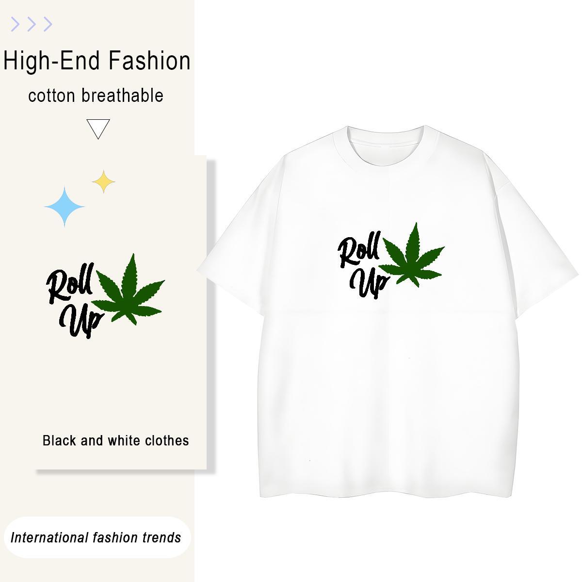 Cool Design Men Tees Street wear Hip Hop 230g Pure Cotton Plus Size Cartoon O-Neck Short Sleeve letter Mens T Shirts 2024 New Tops