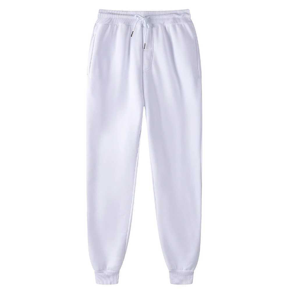 Black wool sports pants unisex fashion track pants mens jogging backpack mens jogging Pantalons Pour HommesW240725