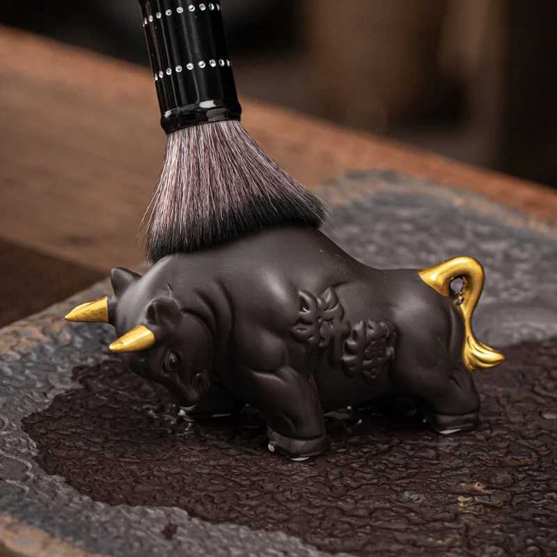 LIZAOTAO China Yixing Zisha Tea Pet Tea Set Decoration Tea Ceremony Accessories Zisha Cow Tea Set Handicraft DecorationXJ240814
