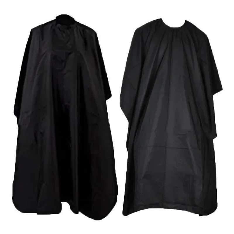 Black Hairdressing Corner Professional Hairdressing Salon Release Packaging Protection Dress Apron Waterproof Cutting Dress Release Packaging W240814