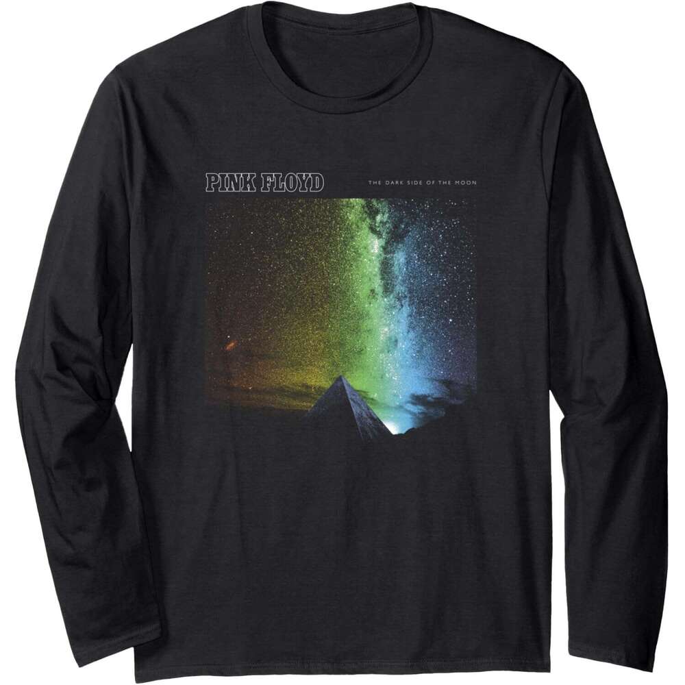 Long Sleeve Shirts For Men Sweatshirt The Dark Side Of The Moon Pyramid With Prism Sky Graphic Tee Streetwear Casual Tops Clothes sweatshirts