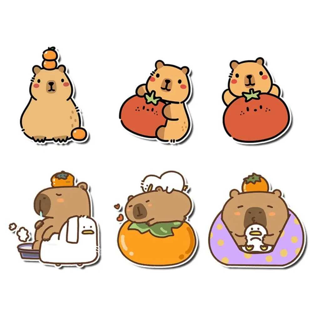 Exquisite Breastpin Acrylic Capybara Pin Cute Collar Animal Badge Kawaii Creative Capibara Pin Backpack Decoration W240815