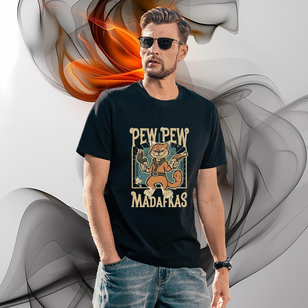 TOP Quality Men T Shirts squirrel Breathable Short Sleeve Home Outdoor Oversized 230g Cotton Men Tees Designer Tops Shirt