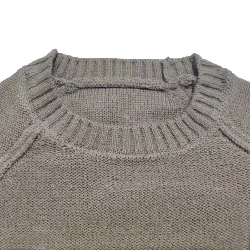 Autumn Winter Solid Sweater Men New Casual Slim Fit Mens Knitted Sweaters Comfort O-Neck Knitwear Pullover Men S-3XL Pull HommeXJ240814