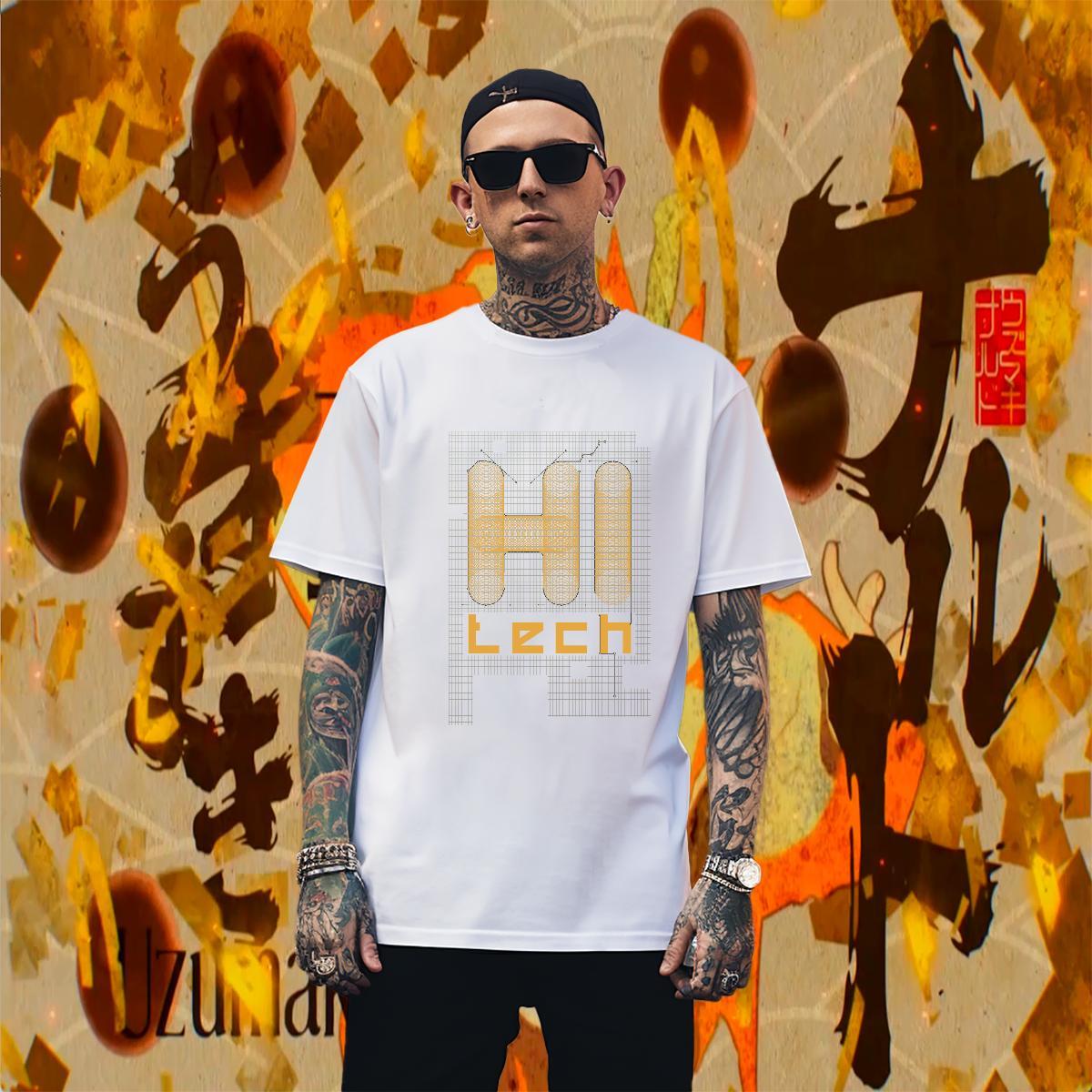 Classic Tshirts Casual 230g Pure Cotton Custom Print Oversized Short Sleeve Soft letter T-Shirts for Men New Designer Tees Shirts