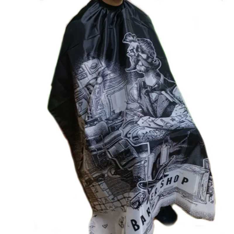 Best Selling 2023 Product Pattern Hair Clipper Waterproof Cloth Salon Barber Corner Barber Apron Hair Shawl Accessories W240814