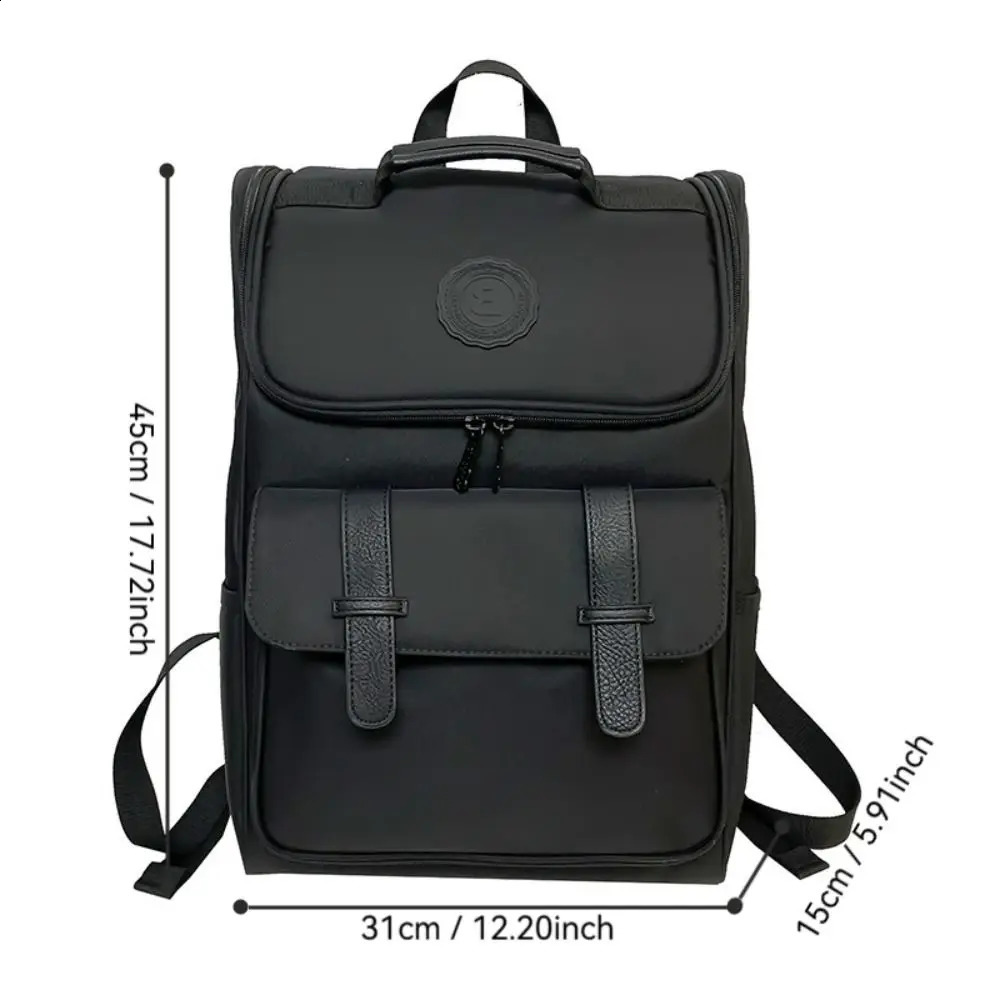 Trendy Multifunctional Backpack 17 Inch Large Capacity Travel Bag School Student Backpack Waterproof Computer Bag Men Women 240813