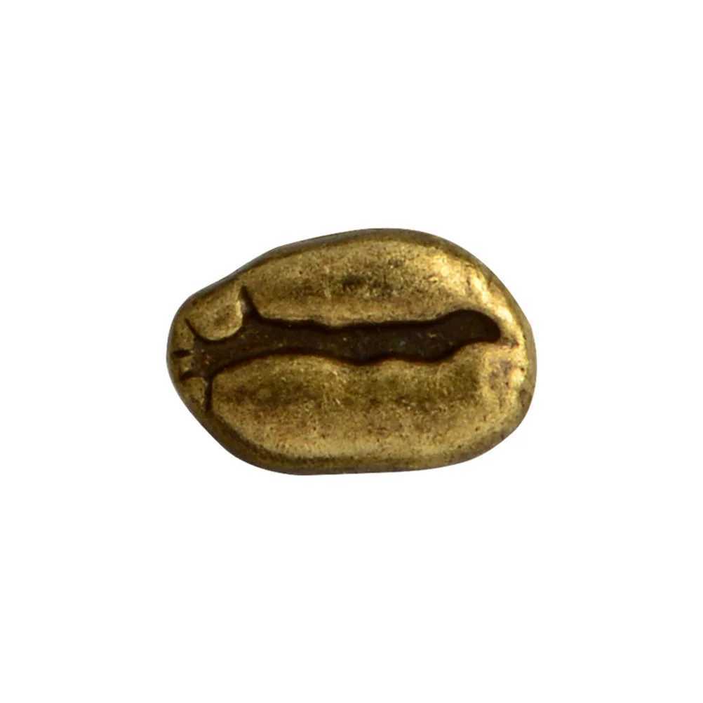 4 pieces of creative work for Boutonneire Pins Bean Brooch Coffee Alloy Souvenir Breastpin W240815