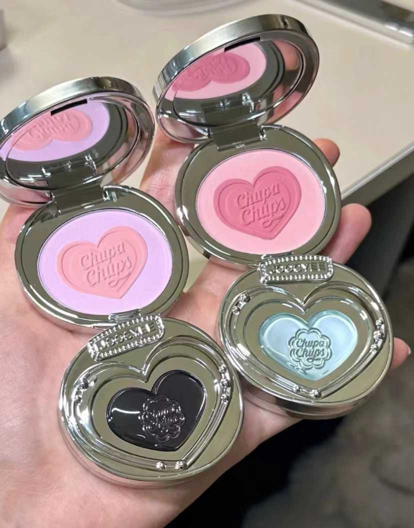 JOOCYEE Gem Sand Powder Blusher Love Sand Makeup Palette To Remove Rough Powder Blush Contour Face Matte Brighten Y240815